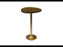 Mesa auxiliar - oro Cristal - 38 x 33 cm - DARI