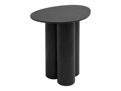 Mesa auxiliar de diseño negra HOLLEN