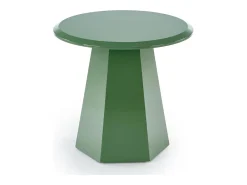 Mesa auxiliar de diseño verde 50 x 47 cm KIMI