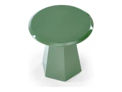 Mesa auxiliar de diseño verde 50 x 47 cm KIMI