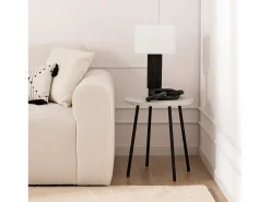 Mesa auxiliar de Lacado Negro 50 x 45- Siena