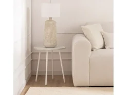 Mesa auxiliar de Madera Blanco 50 x 45- Siena