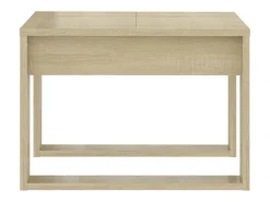 Mesa auxiliar de madera contrachapada roble Sonoma 50x50x35 cm