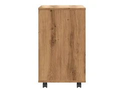 Mesa auxiliar de madera de ingeniería roble artisan 70x35x55 cm