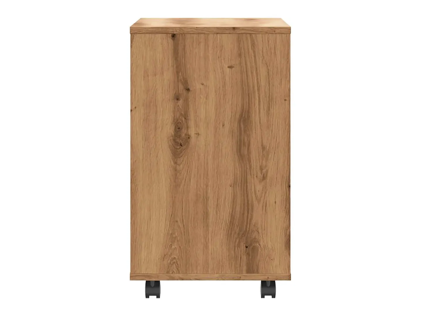 Mesa auxiliar de madera de ingeniería roble artisan 70x35x55 cm