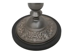 Mesa auxiliar de madera de abeto maciza marrón 40x64 cm