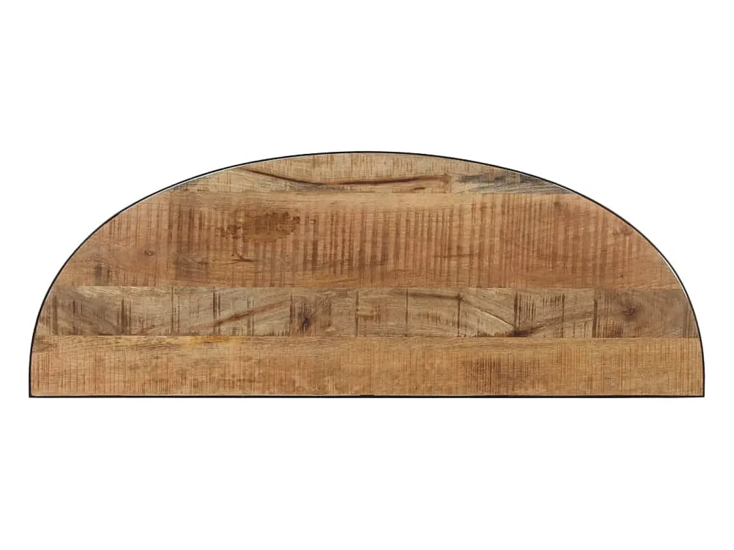 Mesa auxiliar de madera maciza de mango 110x40x77 cm