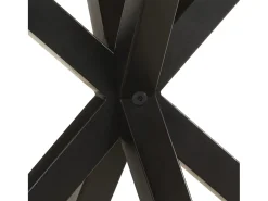 Mesa auxiliar de madera maciza de acacia 68x68x56 cm