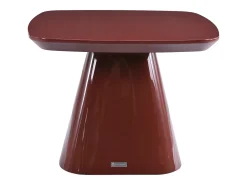 Mesa auxiliar de MDF - Burdeos lacado - NATAZA