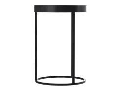 Mesa auxiliar de metal negro (juego de 2) - Swan