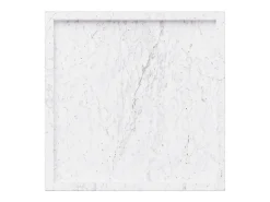 Mesa auxiliar de mármol – blanco – Crow Low