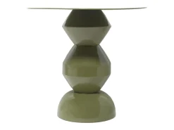 Mesa auxiliar en metal - Verde caqui - SUPITA