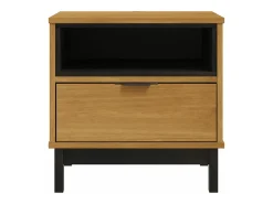 Mesa auxiliar FLAM madera maciza de pino 50x50x50 cm