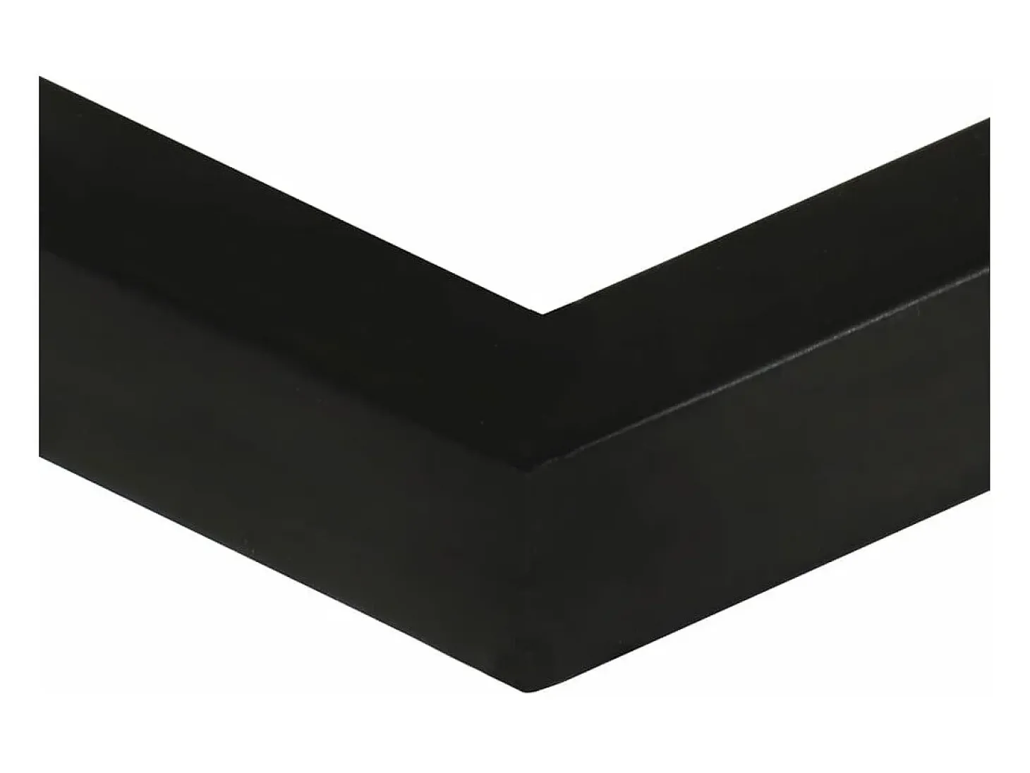 Mesa auxiliar forma de U madera maciza reciclada 45x30x61 cm