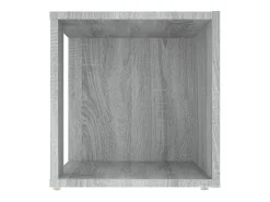 Mesa auxiliar madera contrachapada gris Sonoma 33x33x34,5 cm ES587171