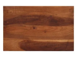 Mesa auxiliar madera maciza acacia 45x30x45 cm
