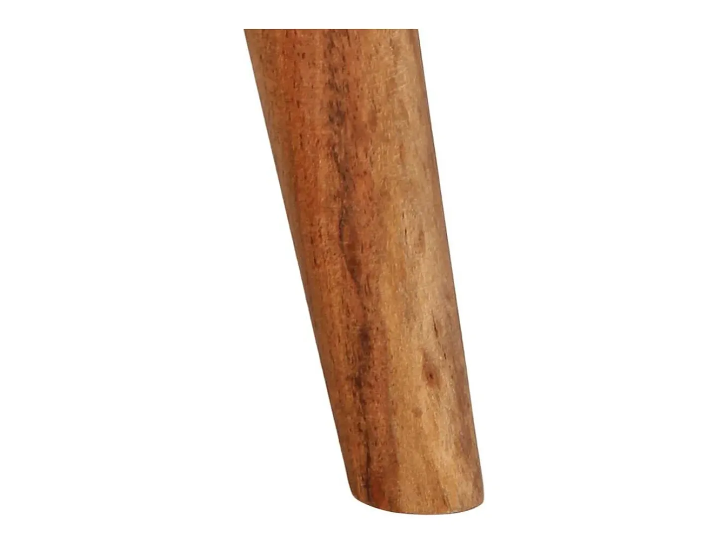 Mesa auxiliar madera maciza acacia 45x30x45 cm
