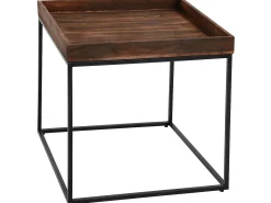Mesa auxiliar MCW-K71, marrón oscuro