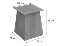 Mesa auxiliar MCW-L76b