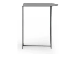 Mesa auxiliar metalica negra