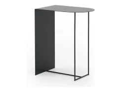 Mesa auxiliar metalica negra