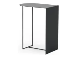Mesa auxiliar metalica negra