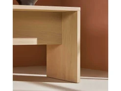 Mesa auxiliar modular Juni Blanco Escandinavo 2 Patas