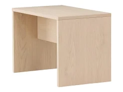 Mesa auxiliar modular Juni Blanco Escandinavo 2 Patas