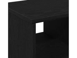 Mesa Auxiliar Roble negro 50 x 30 x 55 cm Madera contrachapada
