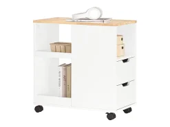 Mesa Auxiliar Soporte Para Impresora FBT130-WN SoBuy