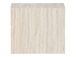 Mesa auxiliar York beige.