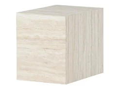Mesa auxiliar York beige.
