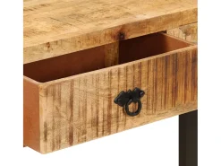 Mesa consola 110 x 30 x 76 cm Madera maciza de mango