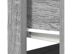 Mesa consola con cajones Sonoma gris 85,5x38,5x74,5 cm