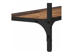 Mesa Consola con estante Madera vieja 101 x 30.5 x 75 cm