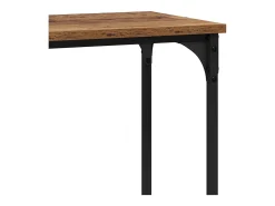 Mesa Consola con estante Madera vieja 101 x 30.5 x 75 cm