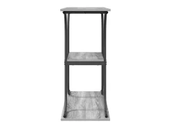 Mesa Consola con estante Gris sonoma 101 x 35 x 80.5 cm