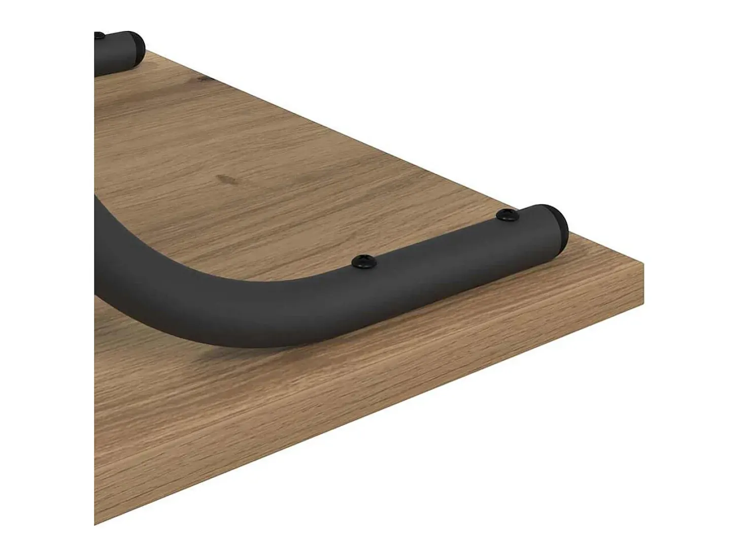 Mesa Consola con estante Roble artisan 101 x 35 x 80.5 cm