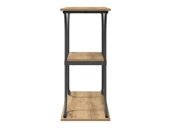 Mesa Consola con estante Roble artisan 101 x 35 x 80.5 cm