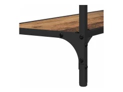 Mesa Consola con estante Madera vieja 75 x 30.5 x 75 cm
