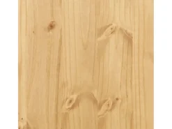 Mesa consola Corona madera maciza de pino 55x35x73 cm