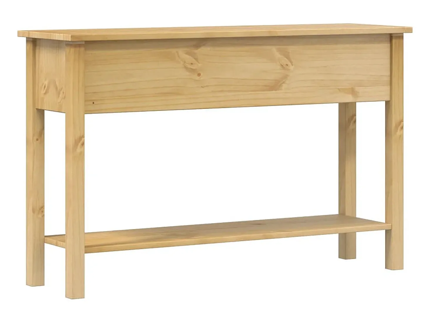 Mesa consola "Corona" 114x34,5x73 cm Madera maciza de pino