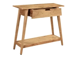 Mesa consola de acacia maciza 90 cm FRANKLIN