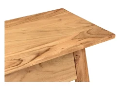 Mesa consola de acacia maciza 90 cm FRANKLIN