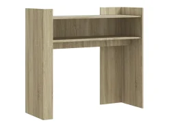 Mesa consola de madera de ingeniería roble Sonoma 100x35x90 cm ES300126