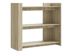 Mesa consola de madera de ingeniería roble Sonoma 100x35x90 cm ES614041