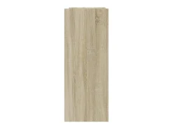 Mesa consola de madera de ingeniería roble Sonoma 100x35x90 cm ES614041