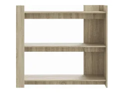 Mesa consola de madera de ingeniería roble Sonoma 100x35x90 cm ES614041
