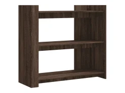 Mesa consola de madera de ingeniería marrón roble 100x35x90 cm ES683589