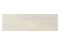 Mesa consola de madera de mango rugosa blanca 115x35x77 cm